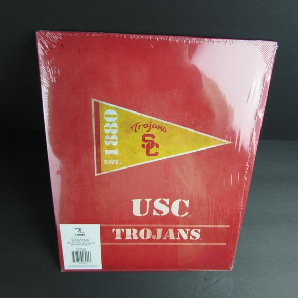 4 USC Trojans Portfolio Folders School Supplies 9.5" x 12" Turner Licensing - Picture 3 of 5